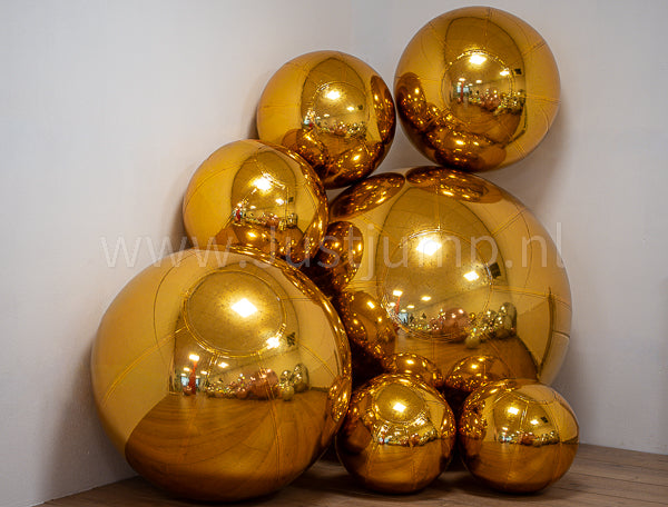 Spiegelballen Goud