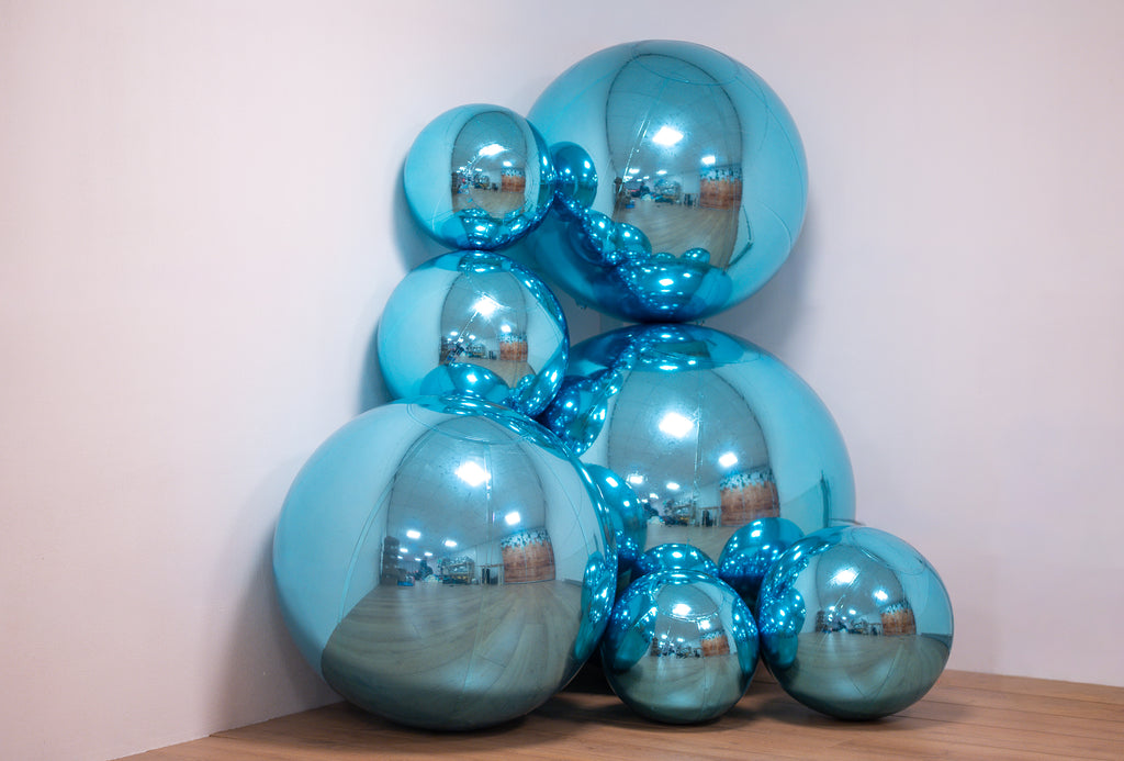 Spiegelballen Blauw