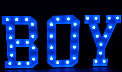 Lichtletters Boy