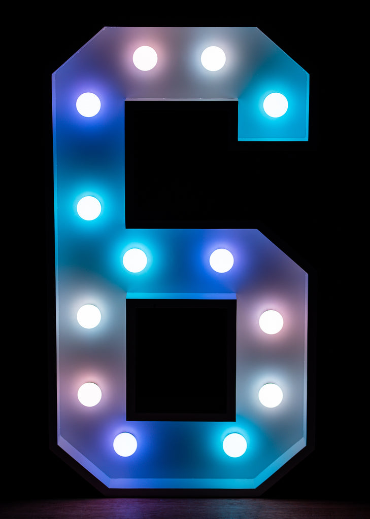 Lichtcijfer 6