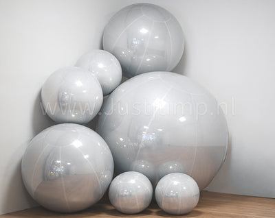 Spiegelballen wit